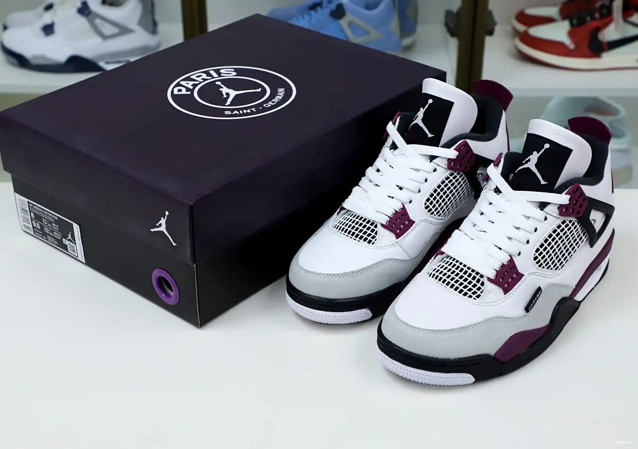 RETRO SAINT-GERMAIN AIR PARIS 4 JORDAN JORDAN 'BORDEAUX' AIR X 0703